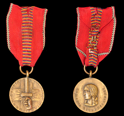 Crusade Against Communism medal